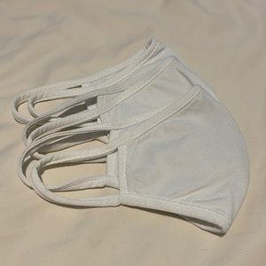 UNIQLO Airism S White Face Mask 3-pack